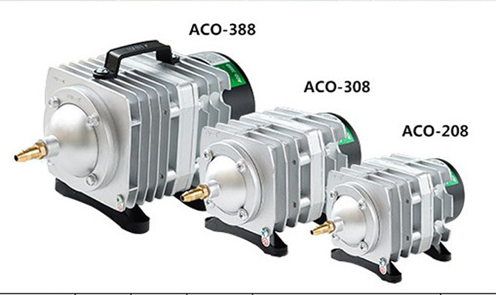 鱼缸水族箱空气压缩机电磁日生ACO空气泵
